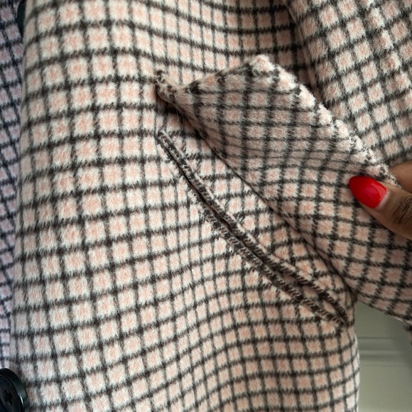 Elie Tahari Women's Abbey Double Breasted Wool Coat in Small,medium - Picture 9 of 9